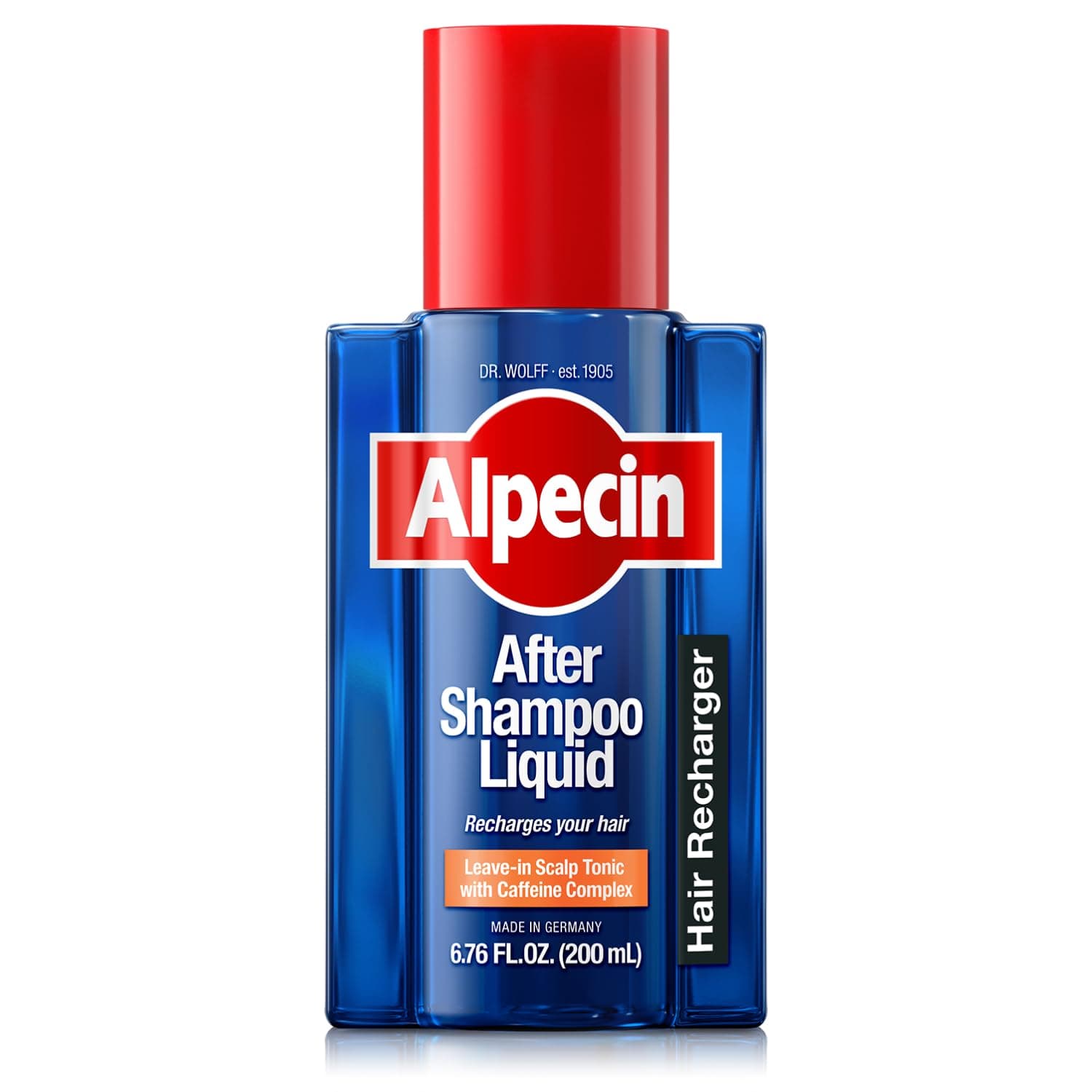 After Shampoo Caffeine Liquid 6.76 fl oz I Topical Solution for Men's Thinning Hair I Promotes Natural Hair Growth I Sulfate Free with Concentrated Caffeine