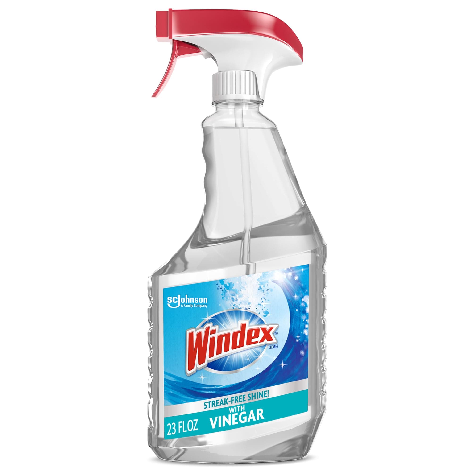 Glass Cleaner Trigger Bottle, Vinegar, 23 fl oz