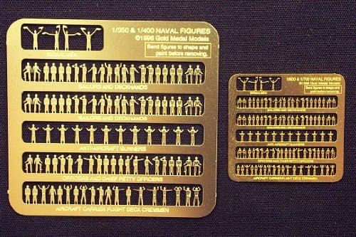 Gold Medal Models 1/350 Scale Naval Figures (Set of 100) 350-8