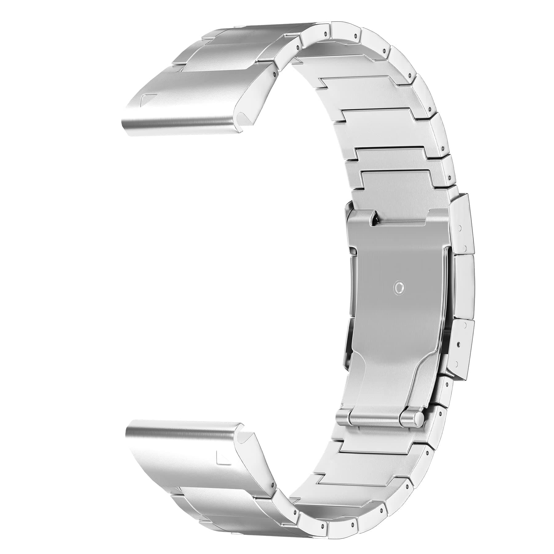 Fenix 8/7/6 Pro/5 Plus Band, 22mm Titanium Metal Quick Release Easy Fit Watch Strap with Double Button Clasp Compatible for Garmin Fenix E 7 5 6/Forerunner 935/945/Epix Gen 2 Bands