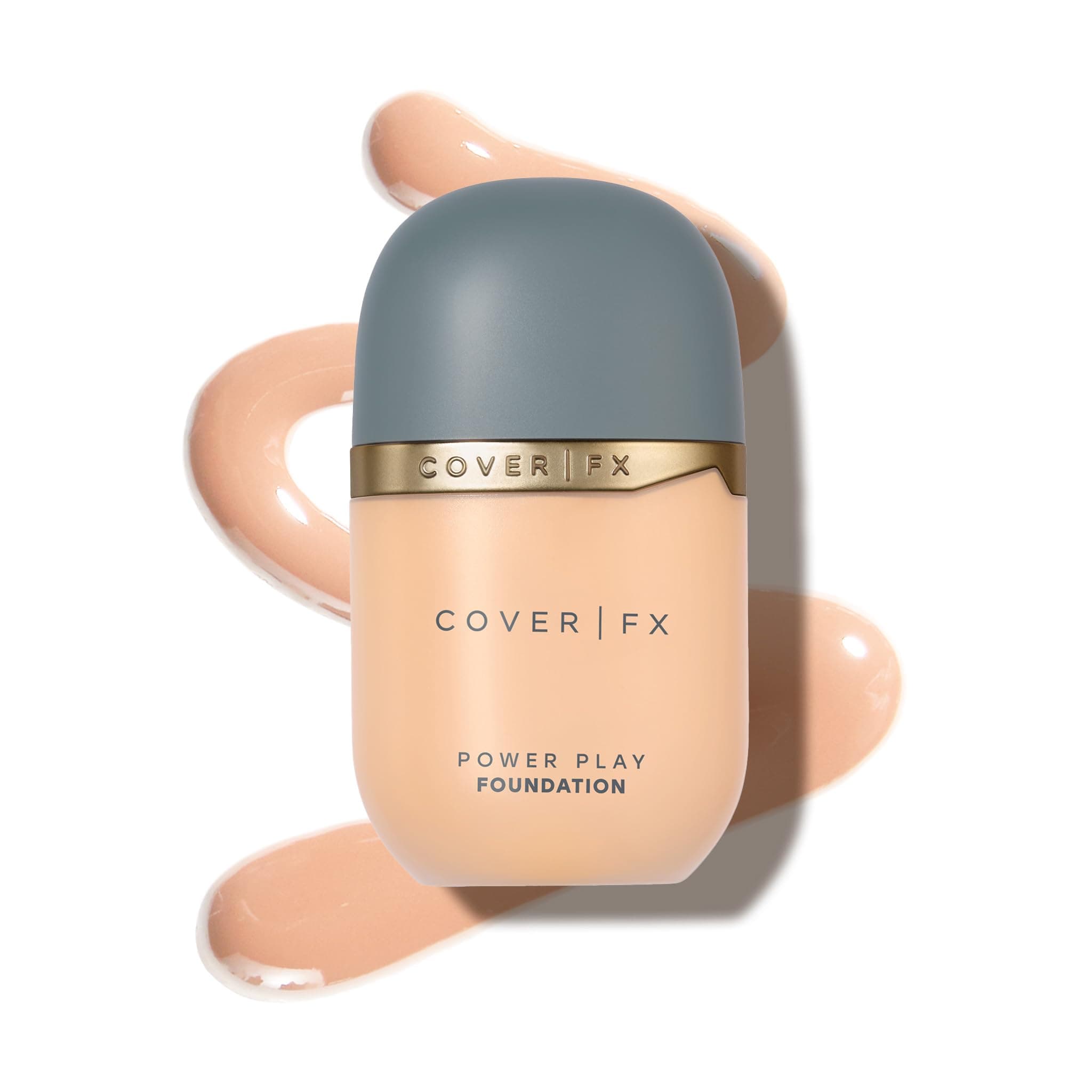 Power Play Foundation - Shade F2 - Buildable Full Coverage - Waterproof Sweat-Proof Transfer-Proof - Natural Matte Finish - All Skin Types