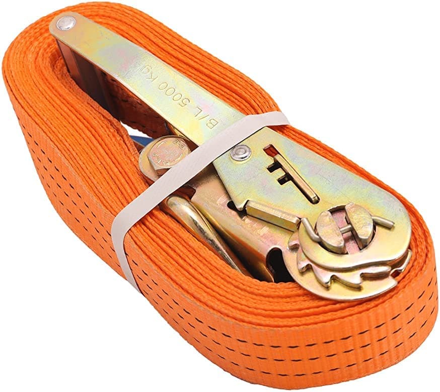 ATG Polyester Cargo Lashing Belt, 50mm X (Orange) 10meter