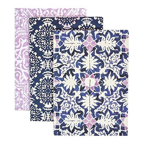Set of 3 Notebooks - Monsoon Gretta Design (Size B6)
