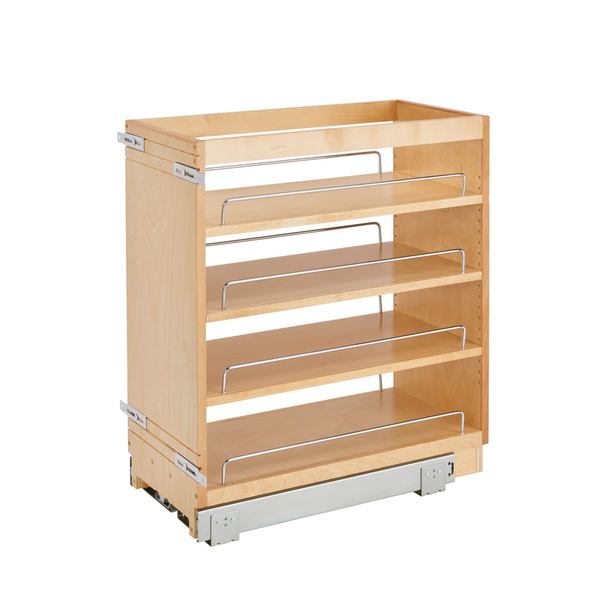 Rev-A-Shelf11" Pull-Out Wood Base Cabinet Organizer, Natural