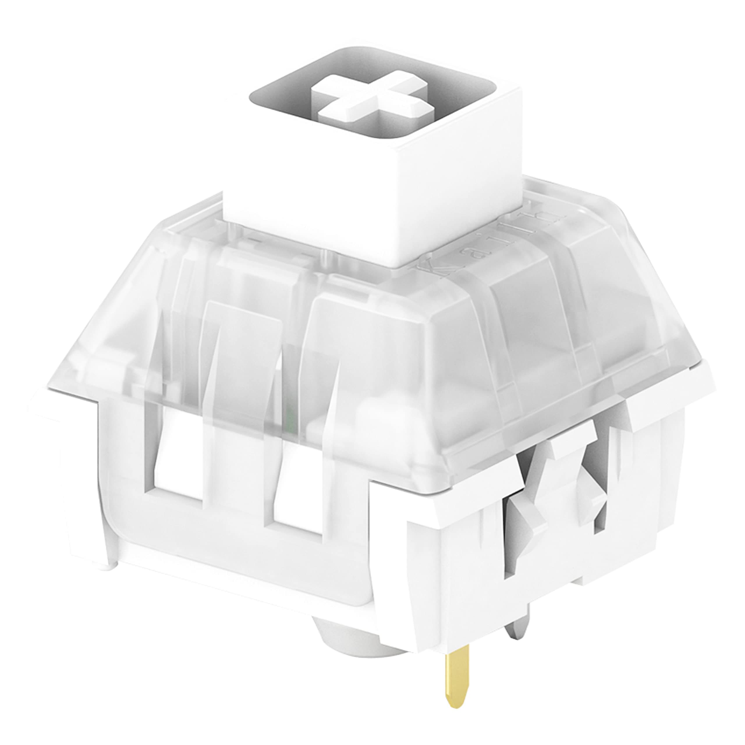 - Kailh Box White Switch for Mechanical Gaming Keyboard 3-Pin Plate Mounted/RGB/SMD Waterproof MX Lever Switch (108pcs)