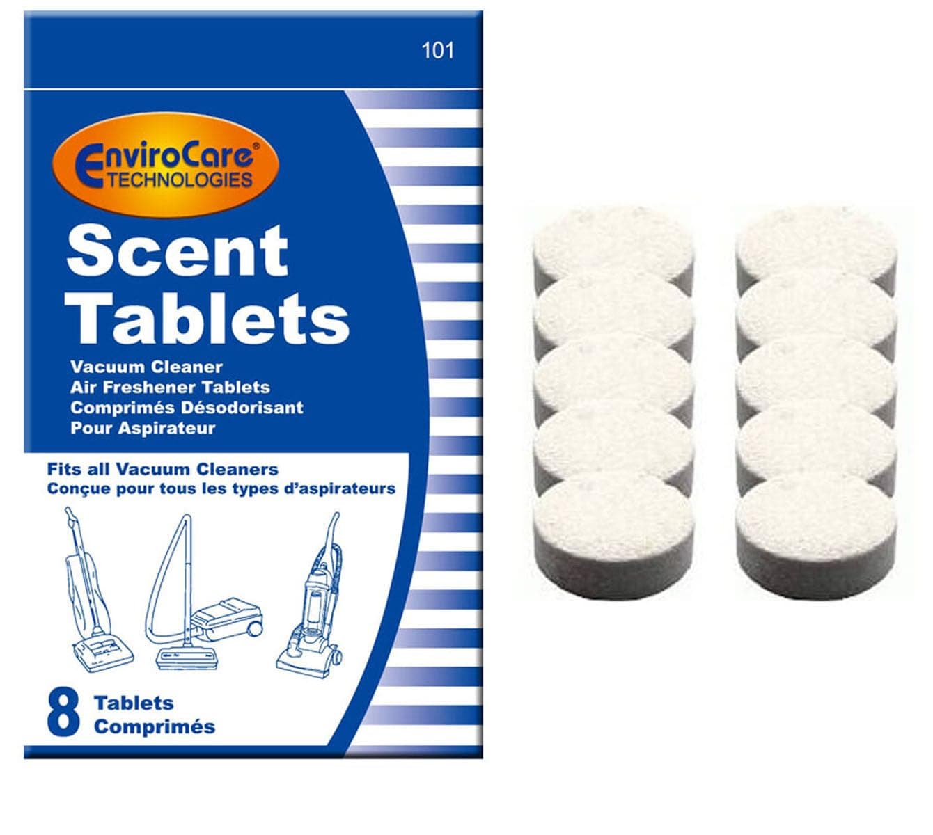 EnviroCare Vacuum Cleaner Scent Tablets - 8 Pack