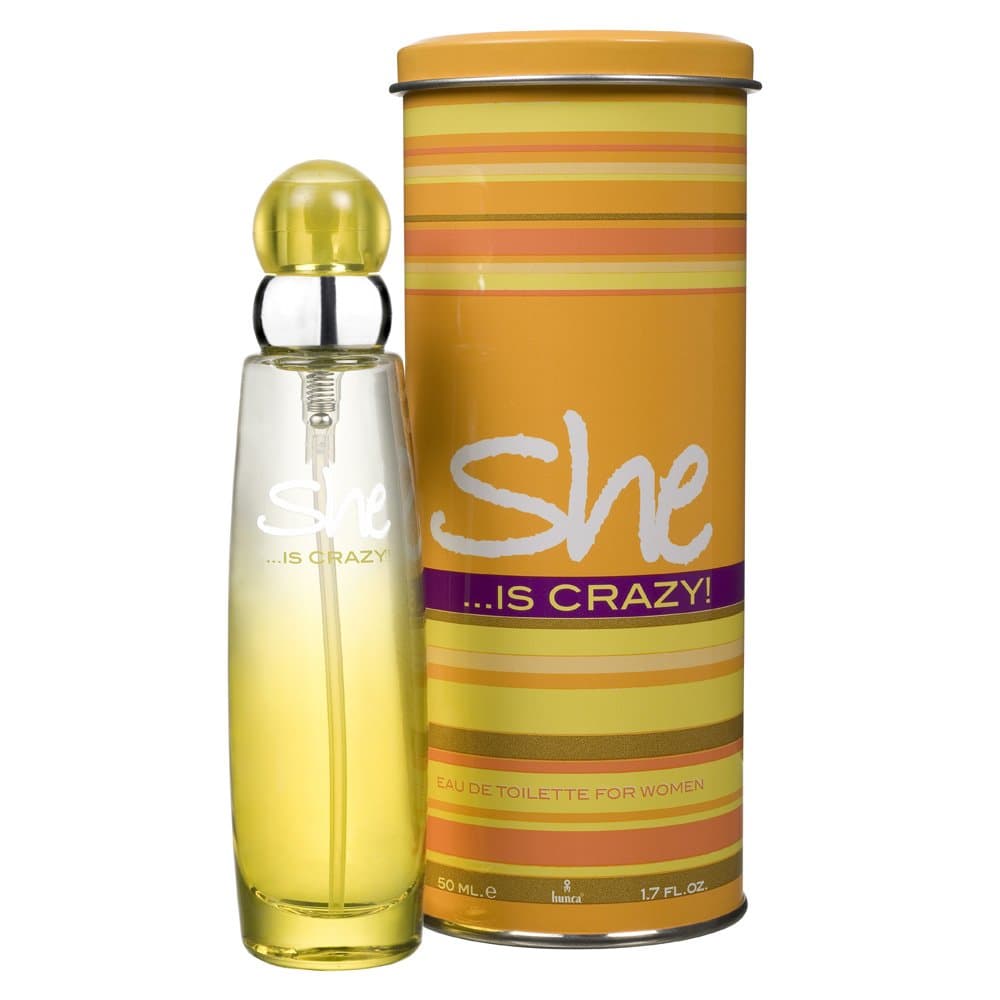 She Eau de Toilette Perfume, Crazy, 1.7 Ounce