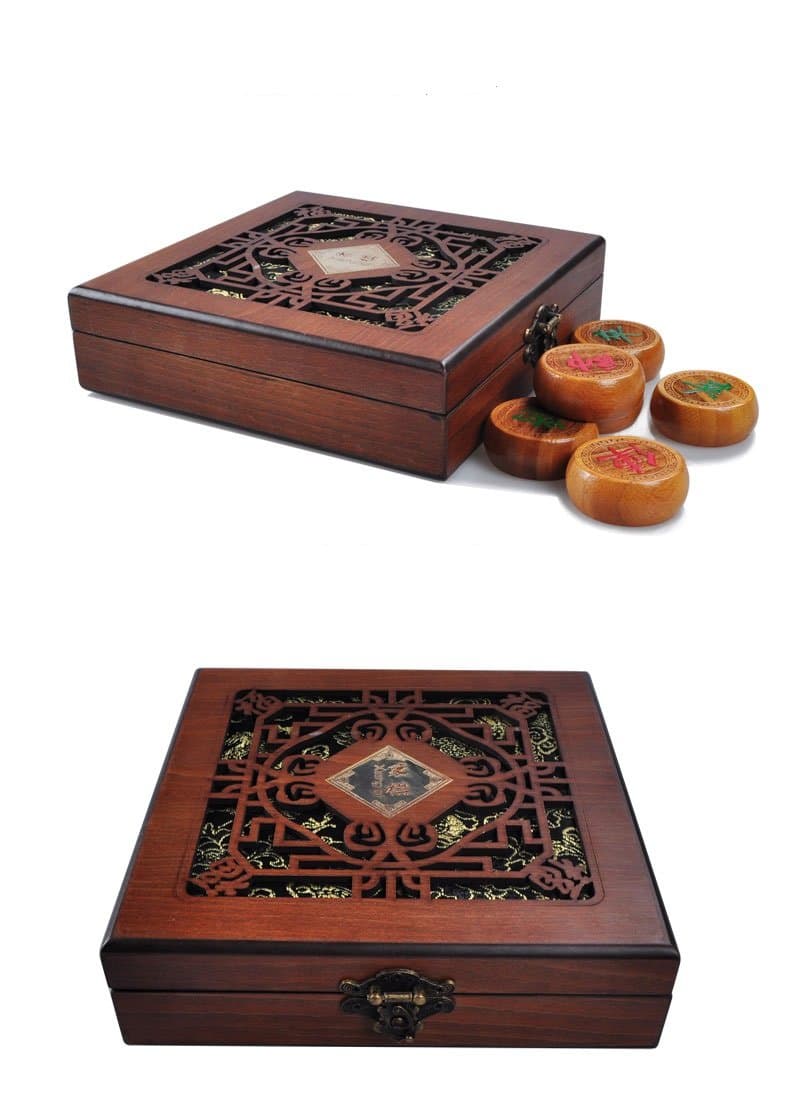 Maoershan Classic Bamboo Chinese Chess Gift Set