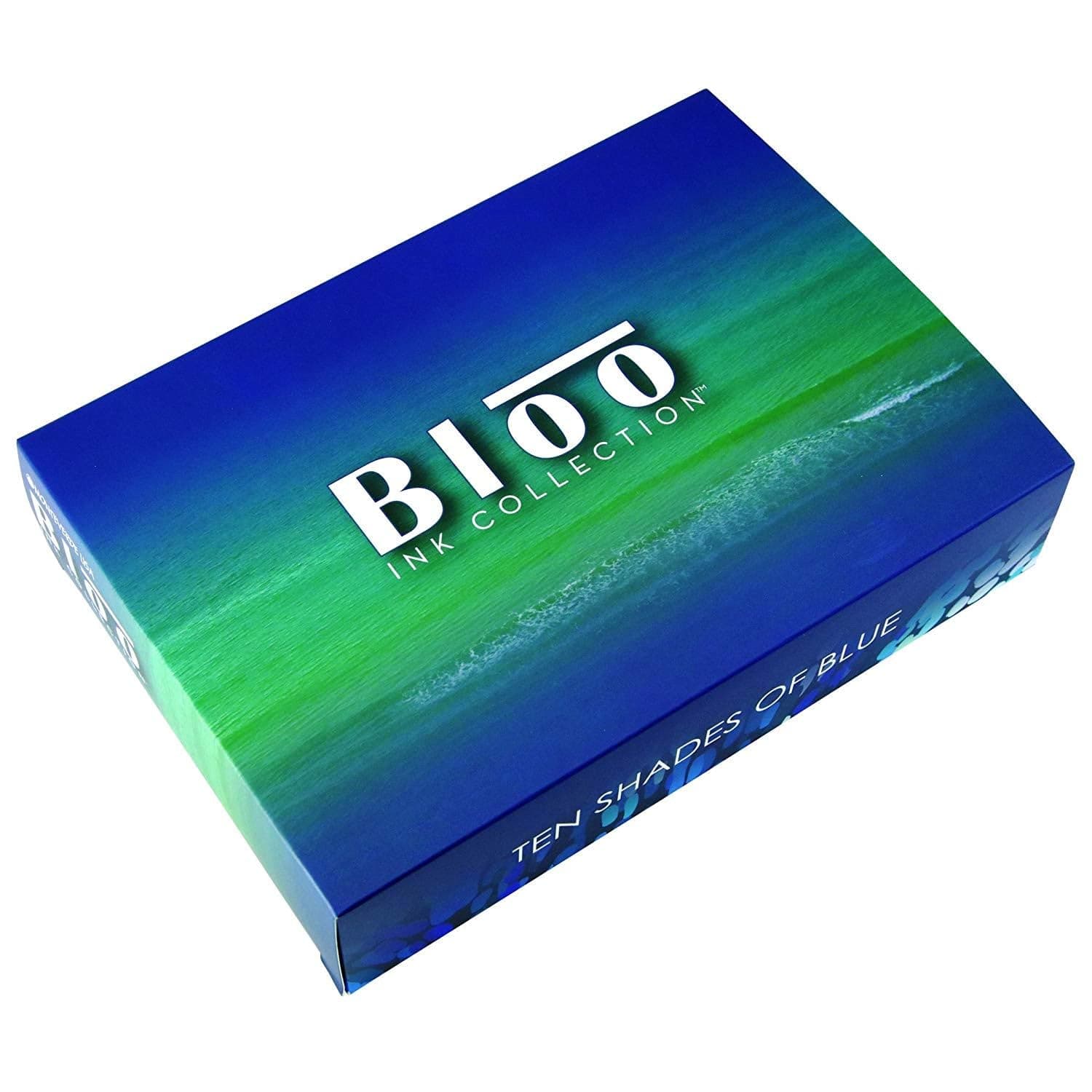 MONTEVERDE 10 piece ink gift set; Bloo Collection