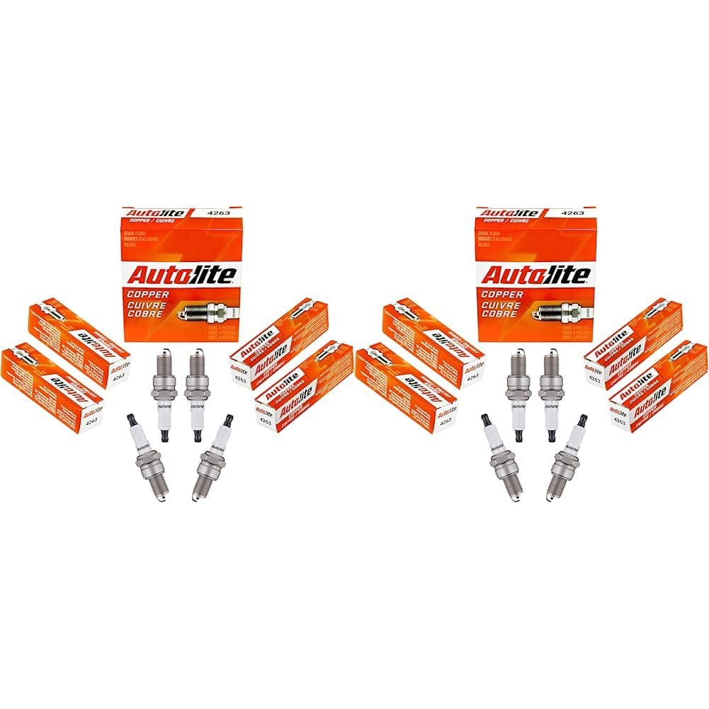 Autolite 4263 Copper Resistor Automotive Replacement Spark Plug (1 Pack)