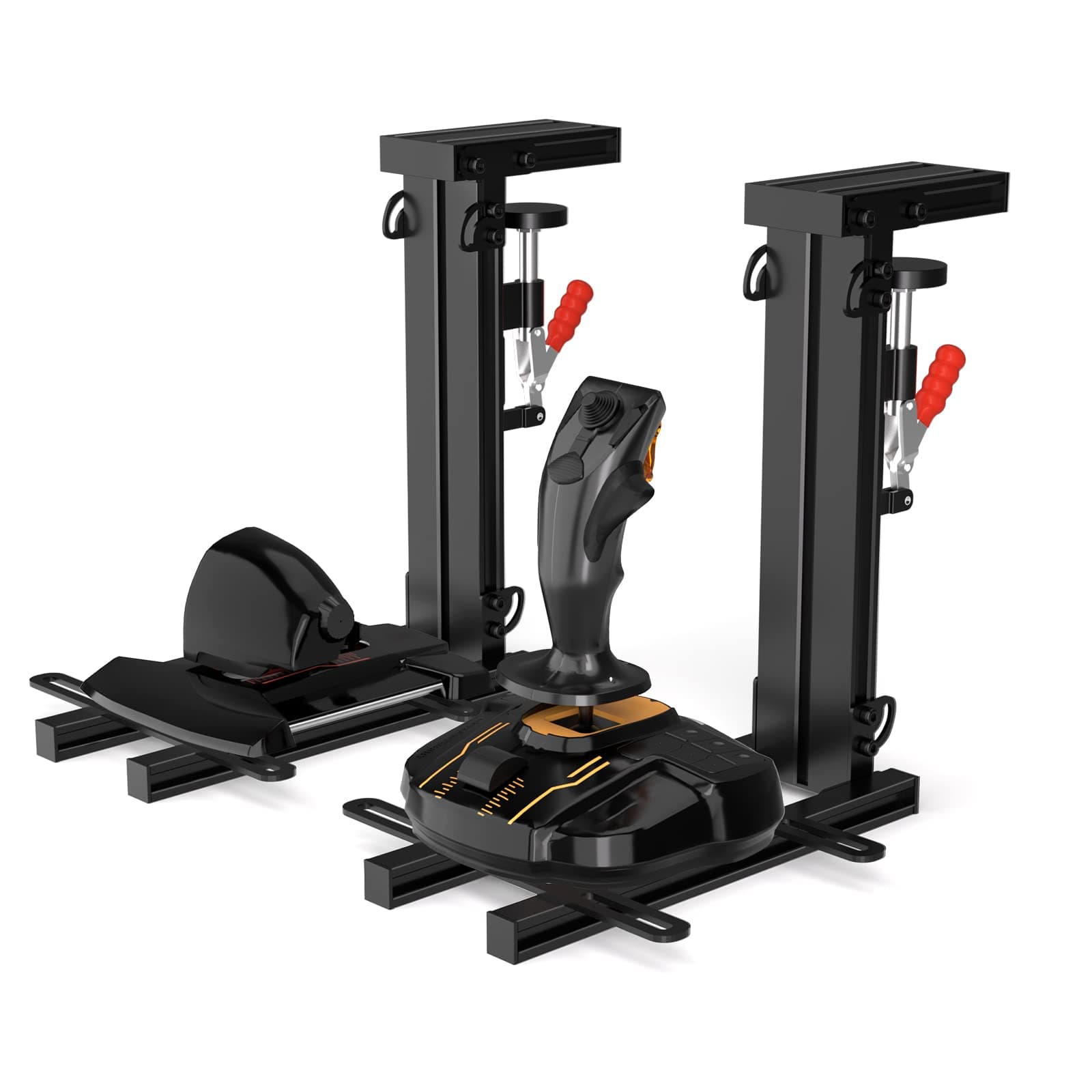 Diwangus Hotas Table Mount For Thrustmaster T.16000M Fcs Hotas/T Flight Hotas/Warthog, No Installation Joystick Logitech X56/X52/X52 Pro, Pack Of 2