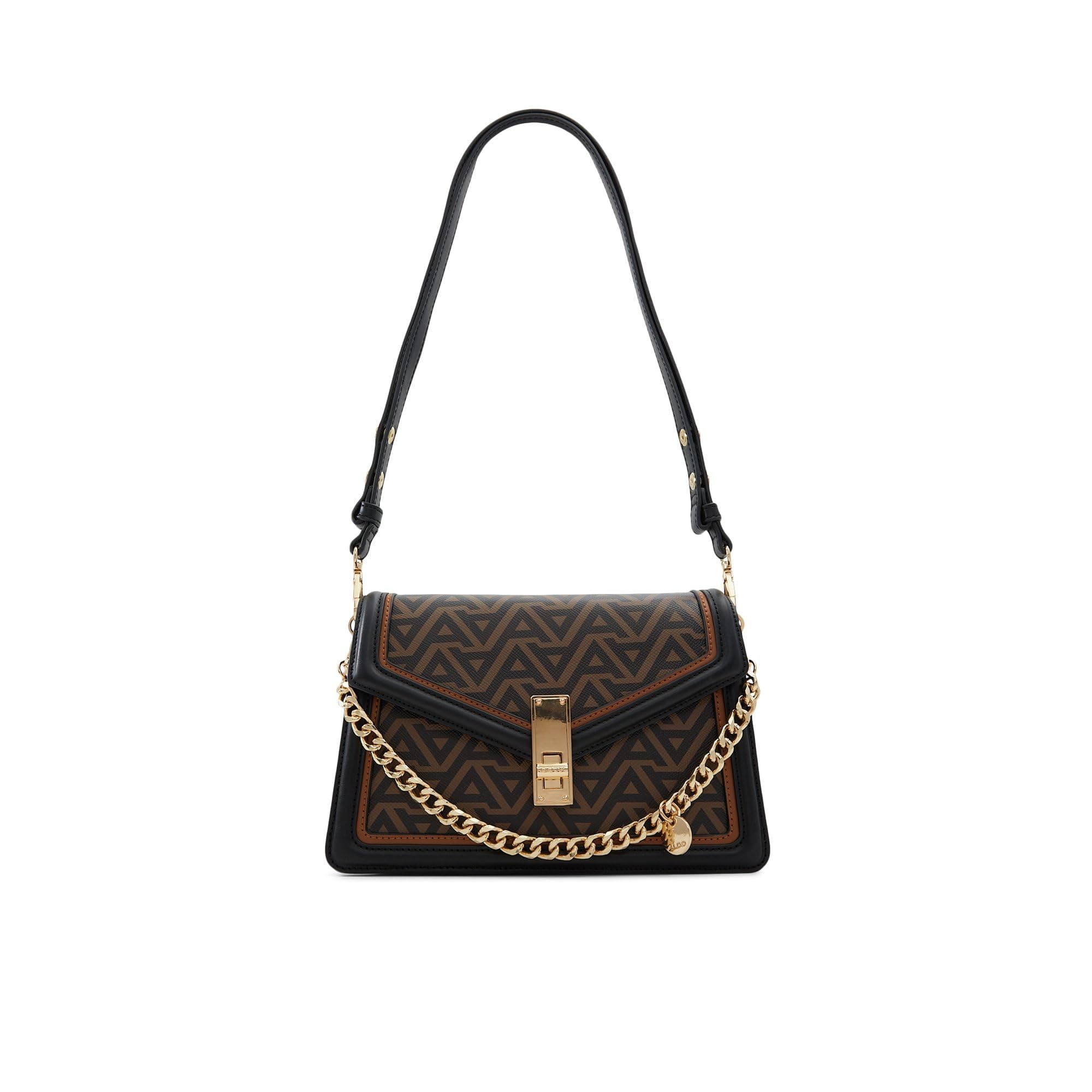 Amdouna Women's Brown Shoulder Bag