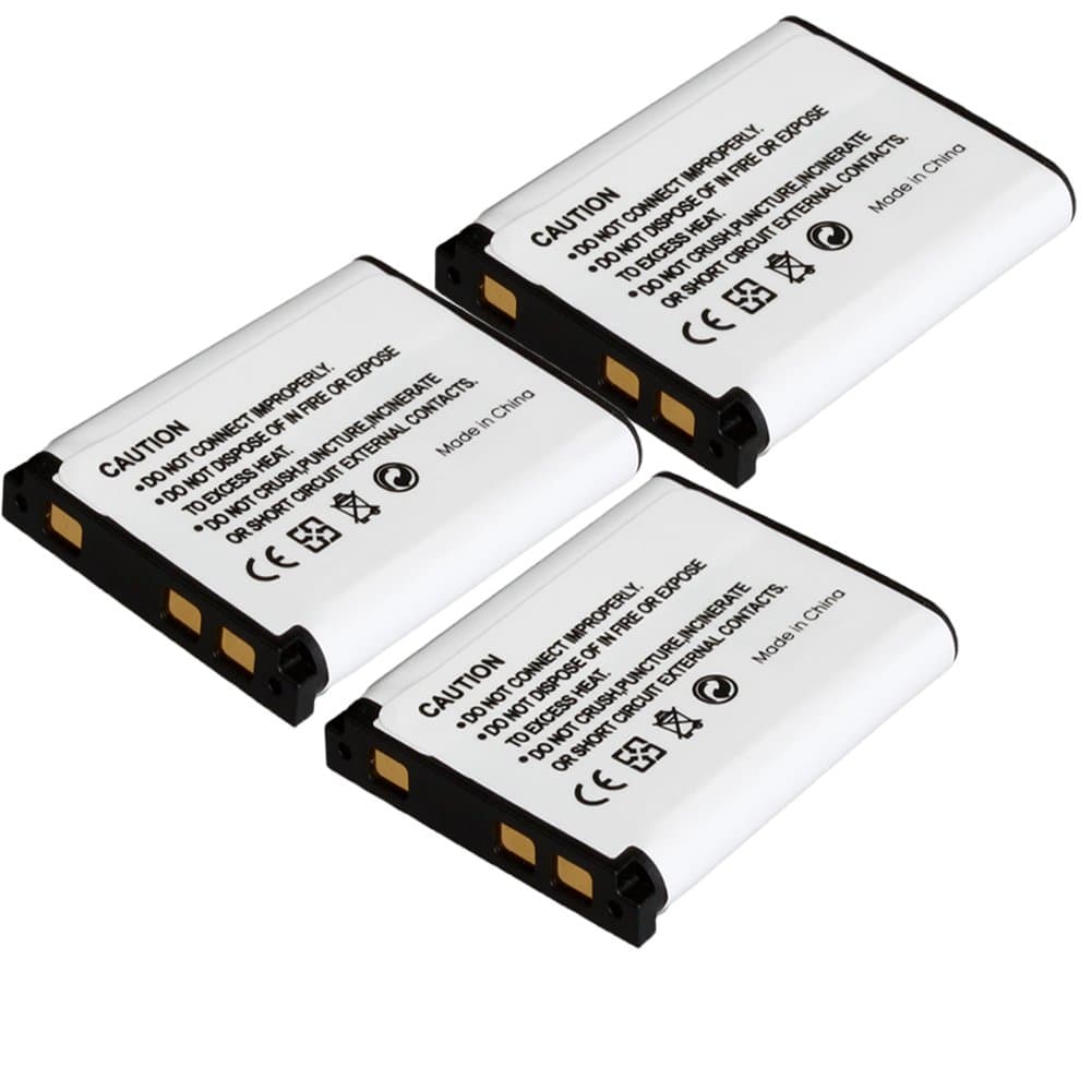 Hodely(TM) 3 Pack of NP-45 NP-45A NP-45B NP-45S Replacement Battery for Fujifilm FUJI FinePix S610 / XP10 / J10 / J100 / J110W / J12 / J120 / J150W / J15fd / J20 / J250 / J30 / J38 SLR Camera