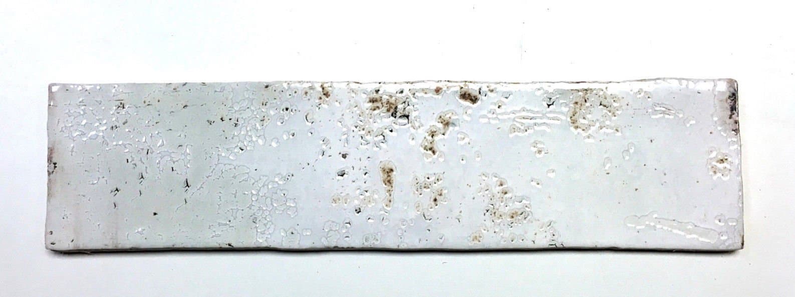 3x12 Palermo Collection Ocean Breeze White Glazed Ceramic Tile Backsplash Wall Bath