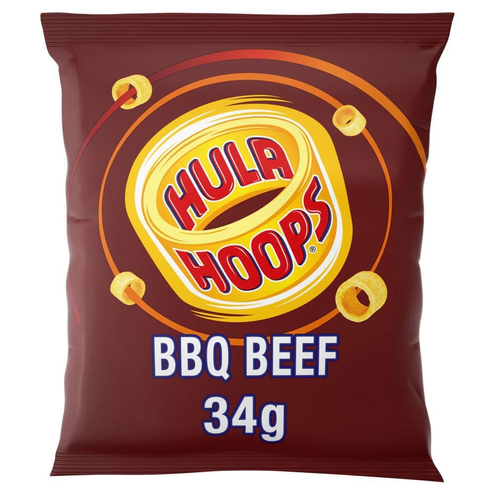 Hula Hoops 32x34g (Barbeque Beef)
