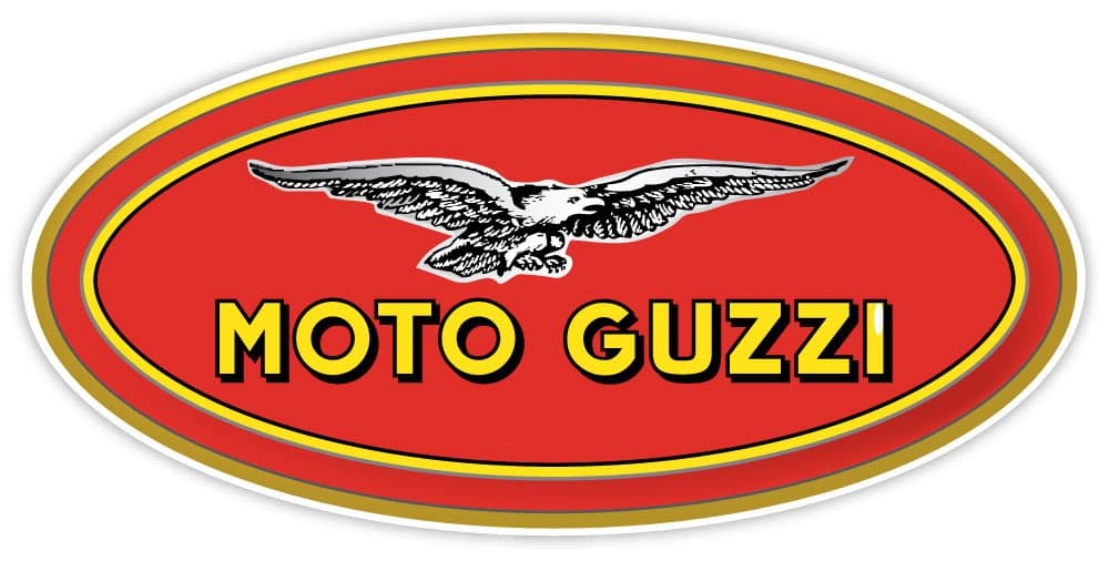 MOTO GUZZI sticker decal 6" x 3"