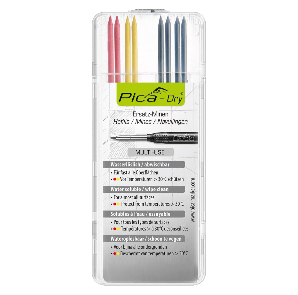Pyca Case Pica Dry 8Piece 2.8 mm, 4020.0