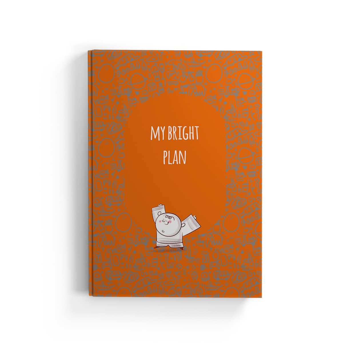 My Bright Plan 90 Days Undated Planner A5 To Do List, Goal Habit Tracker, Journal, Expenses Notebook, Schedule with Hardcase Binding, Lamination for Student, Men& Women -5.8 x 8.3