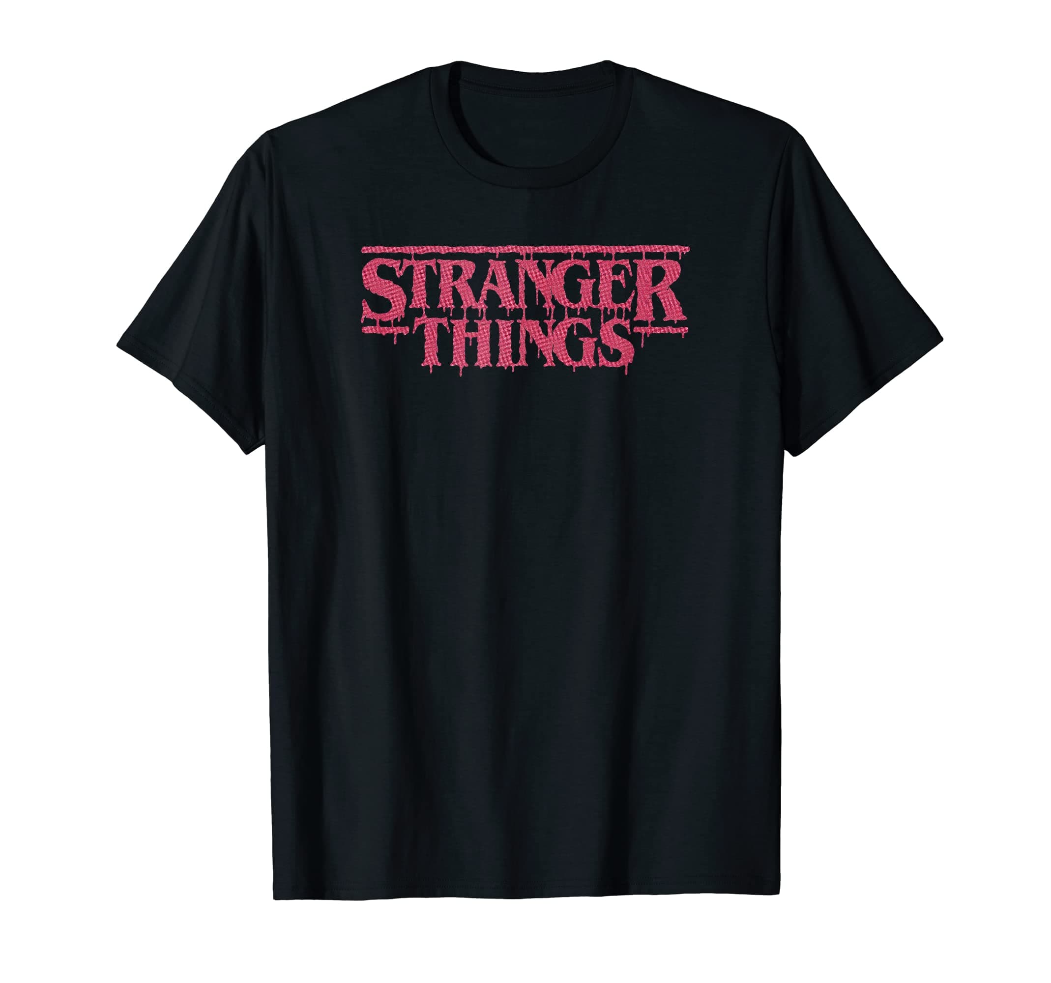 Stranger Things4 Dripping Red Logo T-Shirt