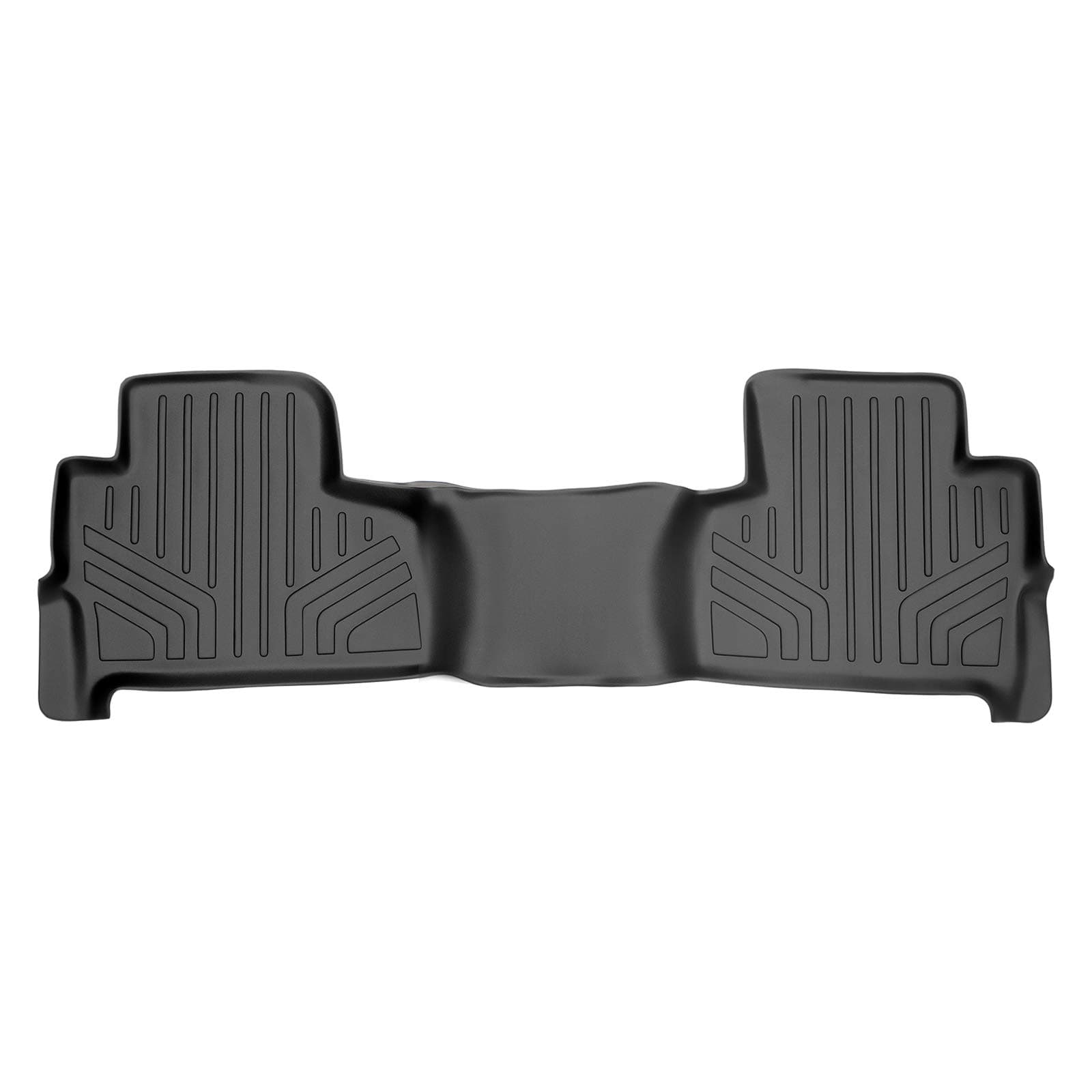 MAXLINER Floor Mats 2nd Row Liner Black for 2015-2018 Chevrolet Tahoe/GMC Yukon