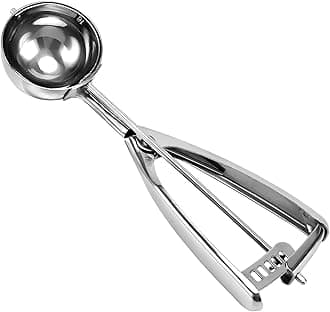Saebye Large Cookie Scoop, 4 Tbsp / 60 MZ / 2 OZ, Size #16 Cookie Dough Scoop, Muffin Scoop for Baking