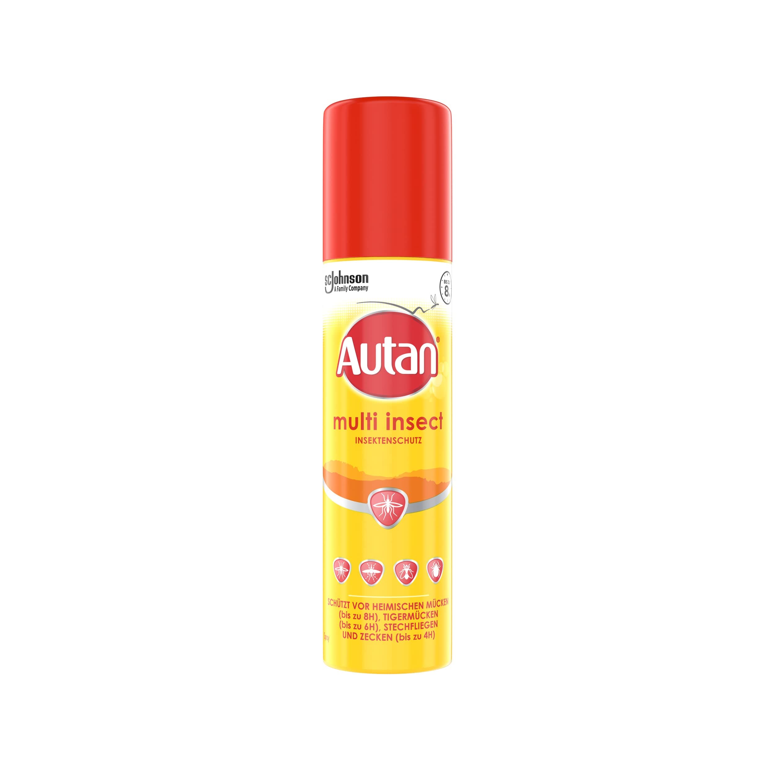 Autan Multi Insect Spray, Multi Insect Protection Against Mosquitoes, Biting Flies and Ticks, 100 ml