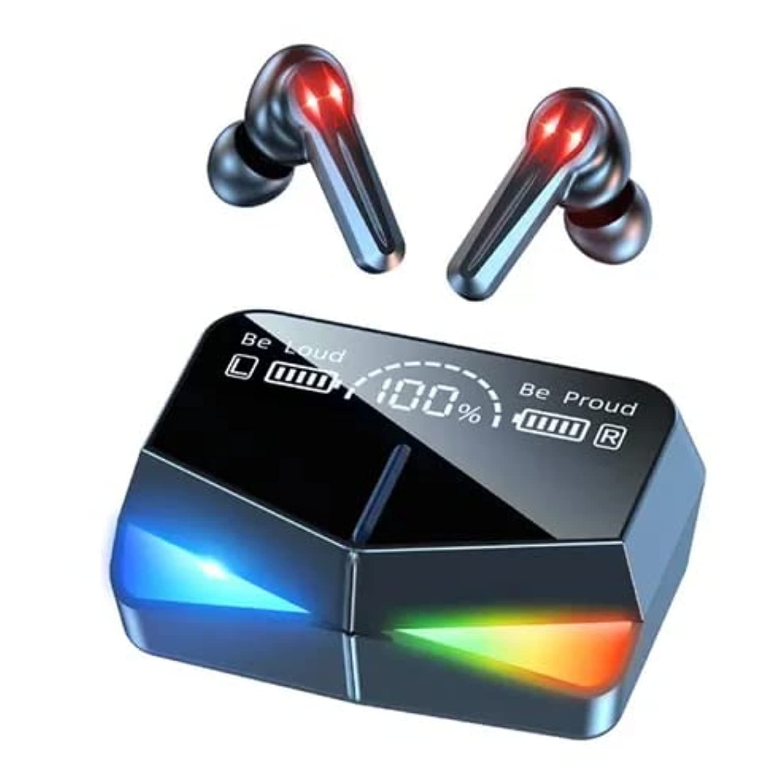 Antox M28 TWS Gaming Headset Bluetooth 5.1 45Ms Low Latency Wireless Earphone with Stereo Bluetooth Headphones Gamer Earbuds
