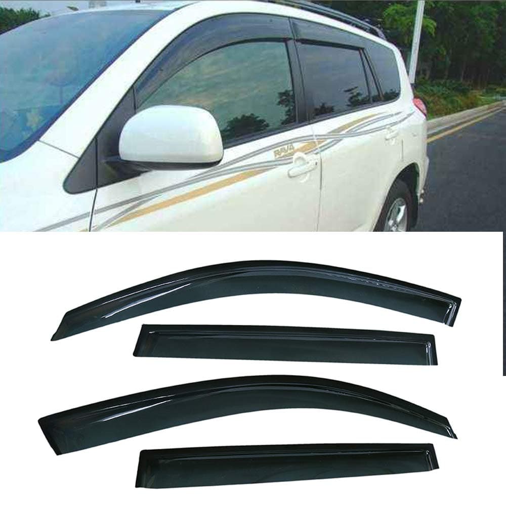 4pcs for 2006-2012 RAV4 XA30 Sun Rain Guard Window Visors