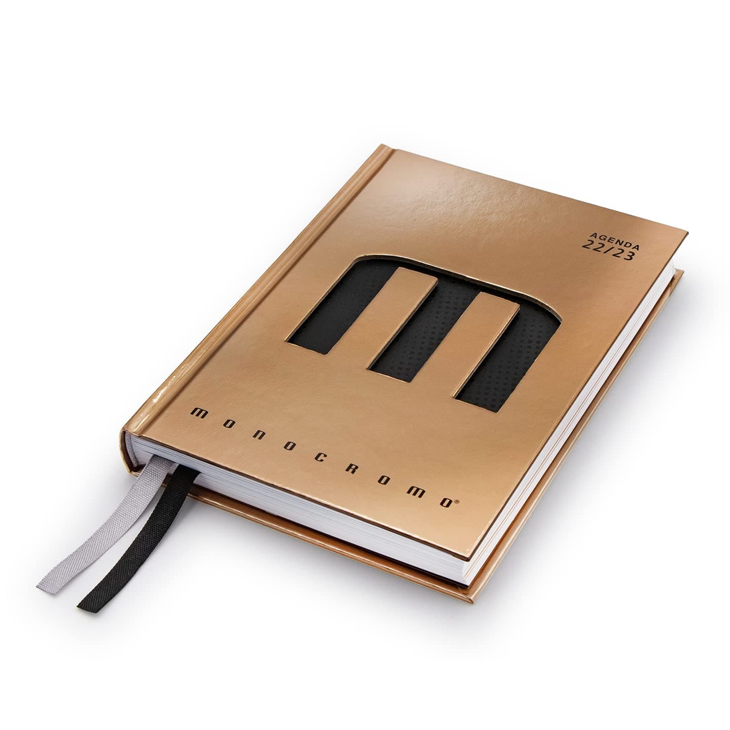 PignaMonochrome Mood Diary Diary 2022/2023 Bronze 0232155MR