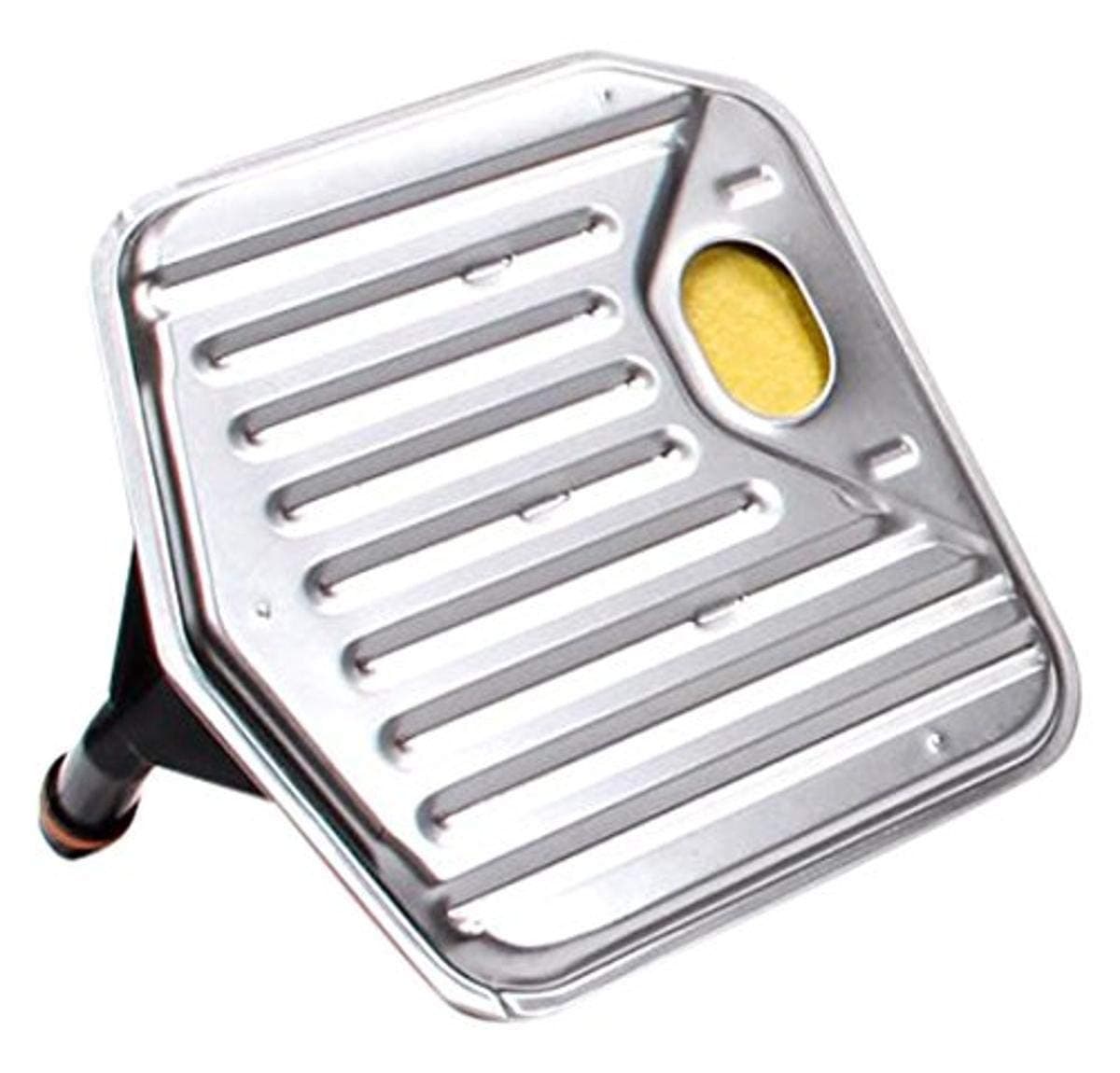 Hughes Performance Transmission Pan, Deep Sump, Finned, Adds 2-4 qt Capacity, Aluminum, Natural, TH2004R, Kit