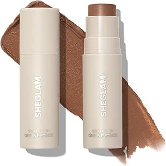 SHEGLAM Snatch 'n' Define Cream Contour Stick Long Lasting Highly Pigmented Sweat Proof Face Bronzer Makeup - Earthy Sepia