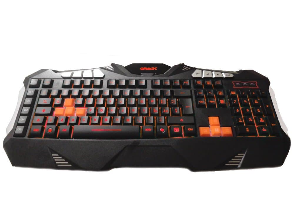 GAMMEC KBGAG1 Gaming Keyboard, XCommand with Macro Keys 64 KB, 7 Color Backlight
