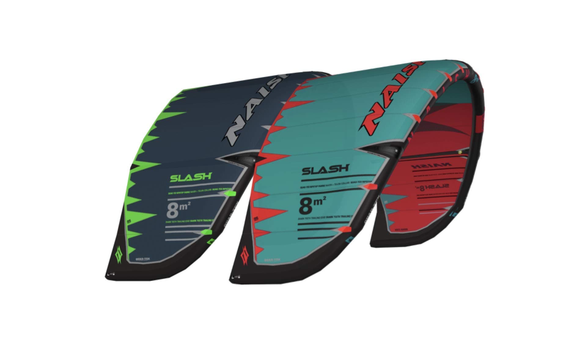 NaishSlash 2019 Kitesurfing Kites - Red, 7