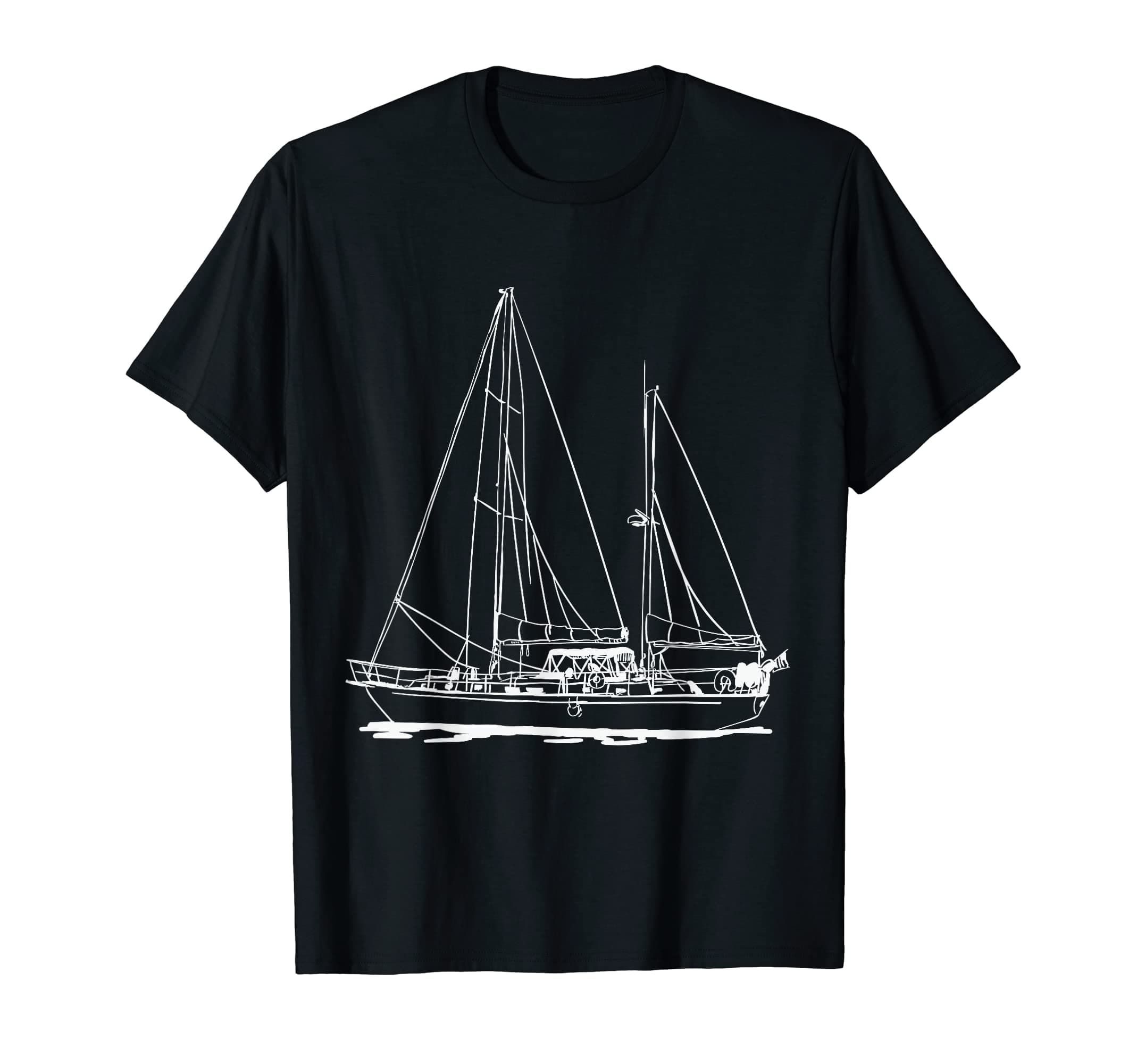 Schooner Sail Boat T-Shirt