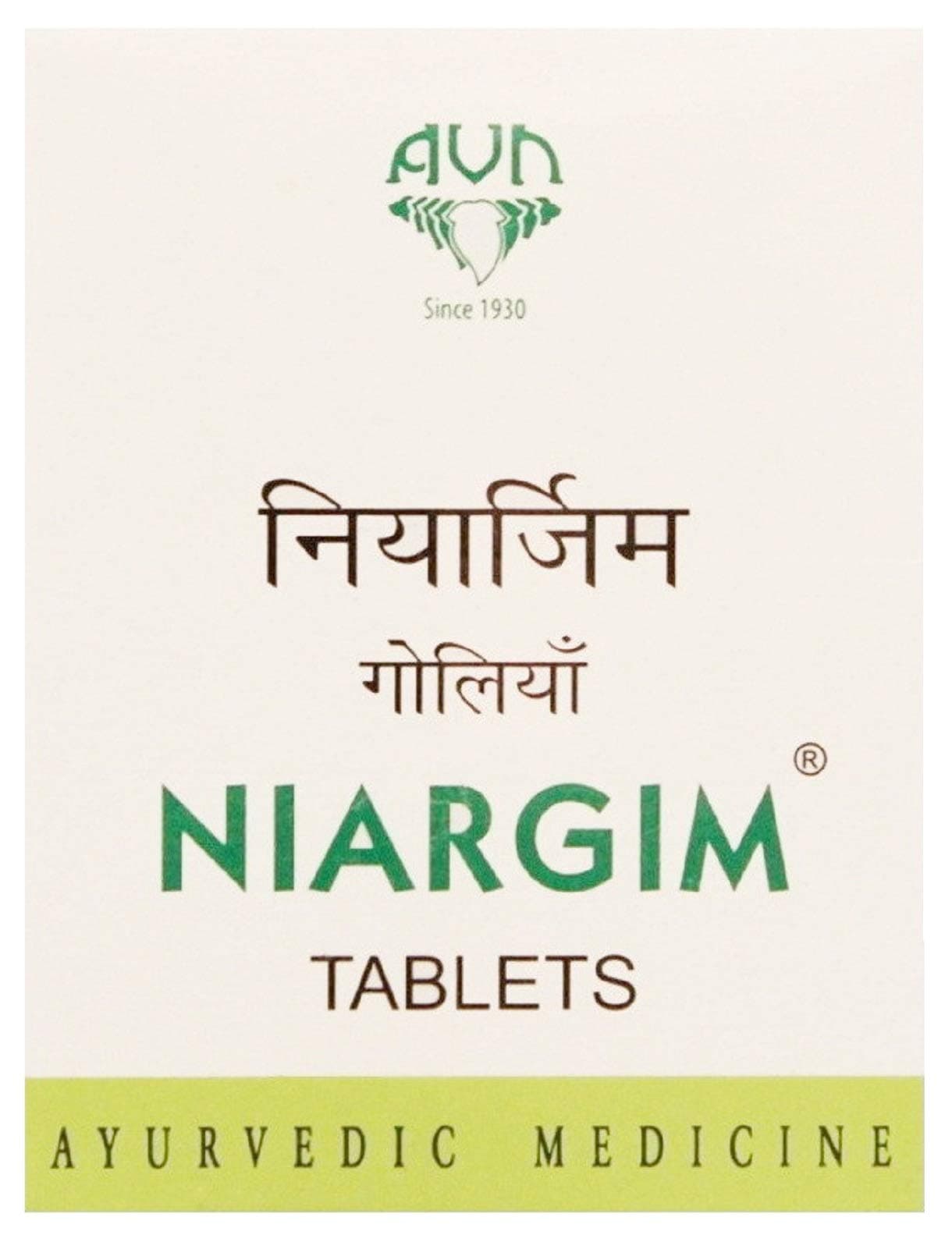 AVN Niargim Tablets (Pack Size 1) (100 Tablets)