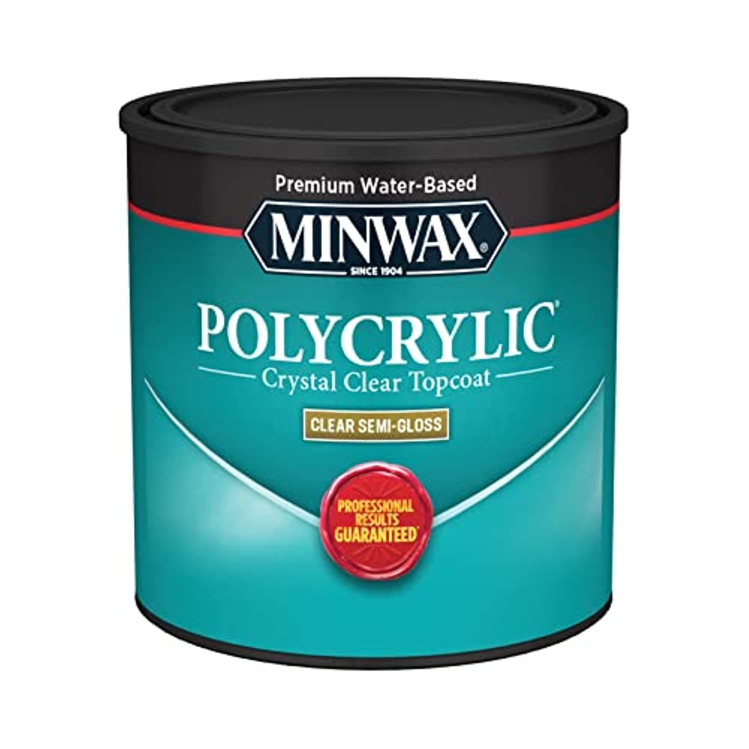 Minwax .50 Pint Semi Gloss Polycrylic Protective Finishes 24444