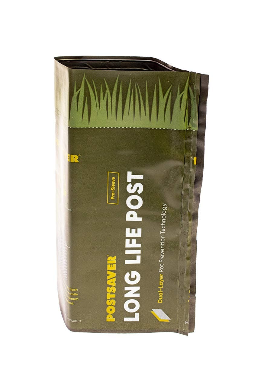 POSTSAVER Rot Protection Sleeve | for (3.5” x 3.5”) or (4.7 Dia) Posts | Protect Wood Posts from Ground-Line Rot | 1 Piece (SKU 4.5)