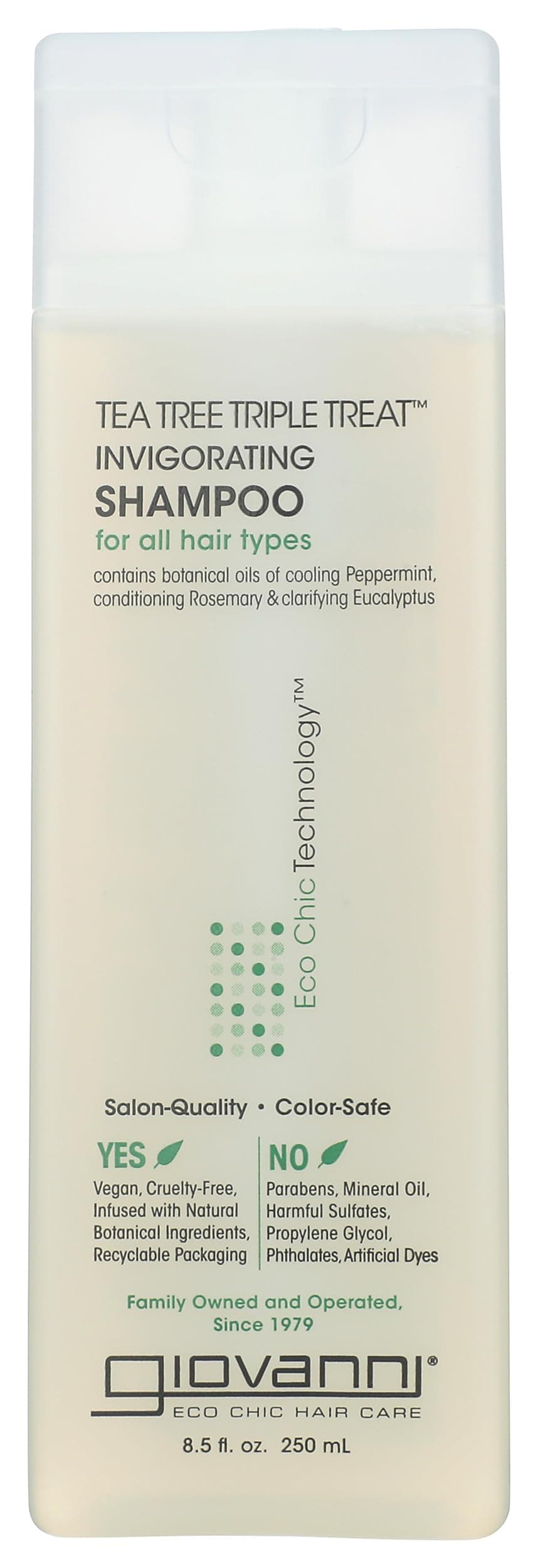 Invigorating Shampoo, Tea Tree, 8.5 oz