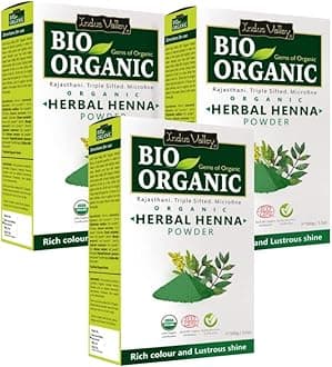 INDUS VALLEY Henna Powder Brown, 300 Grams