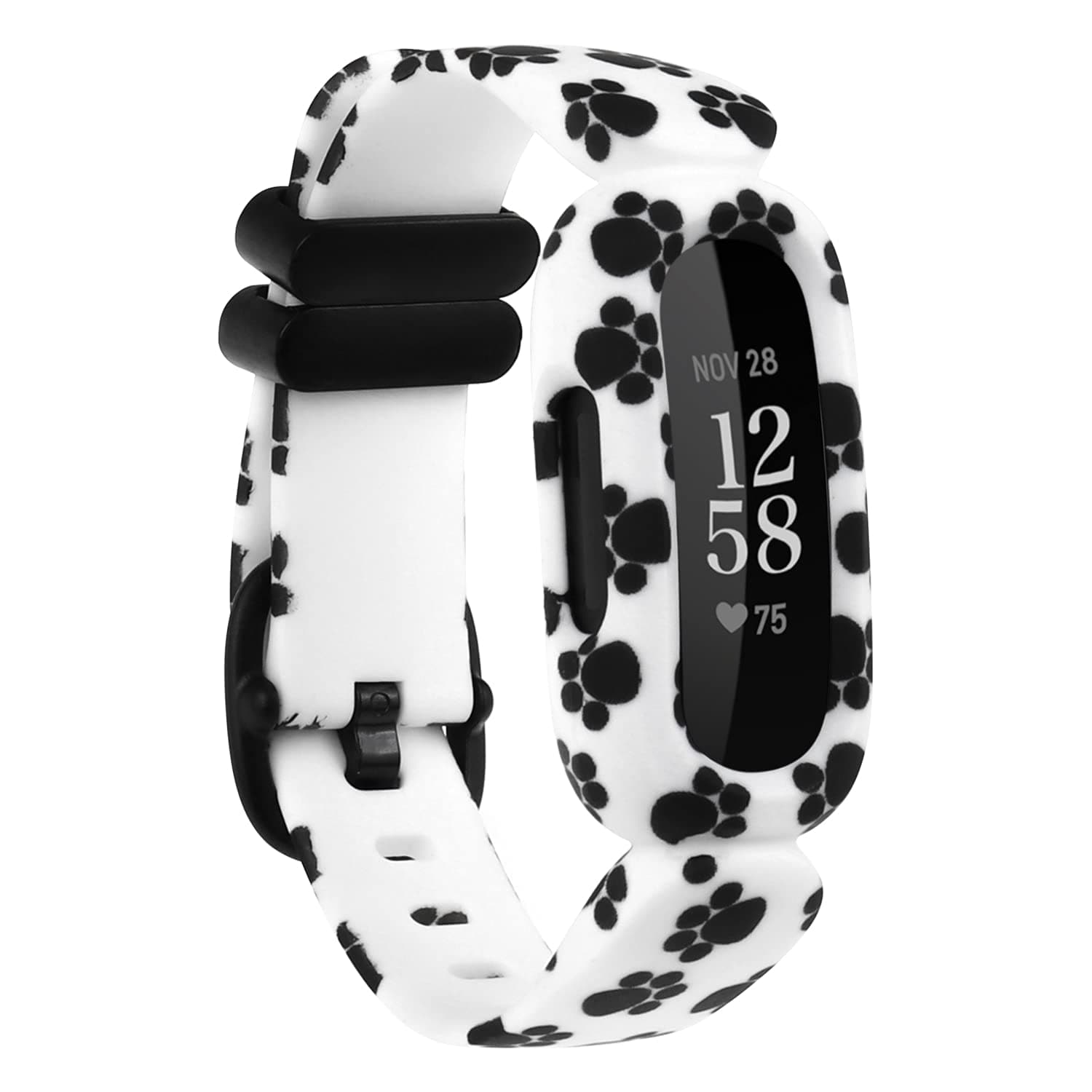 Compatible with Fitbit Ace 3 Bands for Kids, Soft Pattern Printed Floral Band Accessories Wristbands Replacement Bands for Fitbit Ace 3 Boys Girls