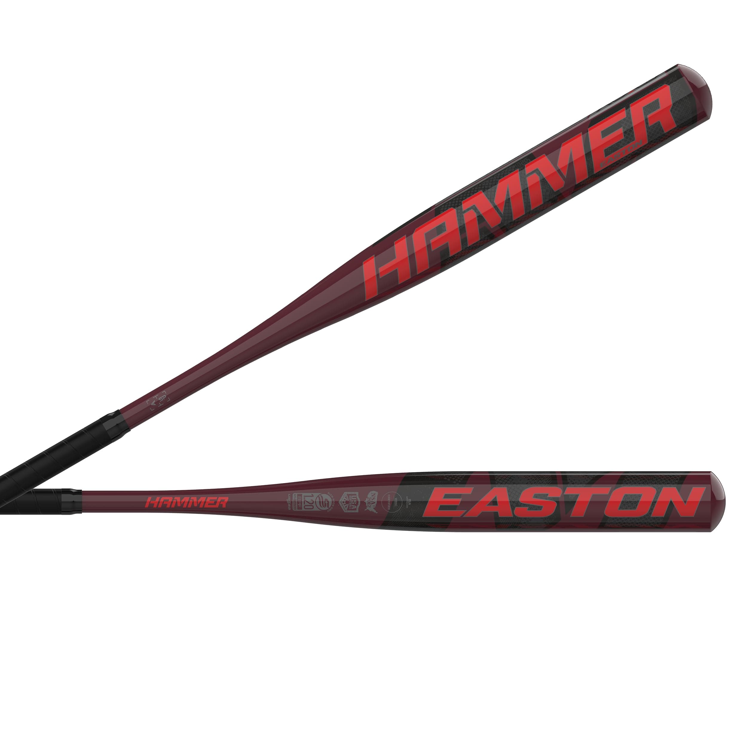 Easton Hammer Slow Pitch Softball Bat - Approved for All Fields Play - Loaded, 12" Barrel