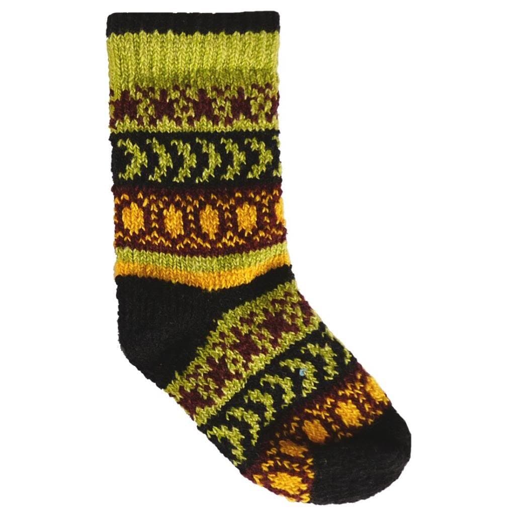 QT Galaxy Baby Sock (Lime - Baby)
