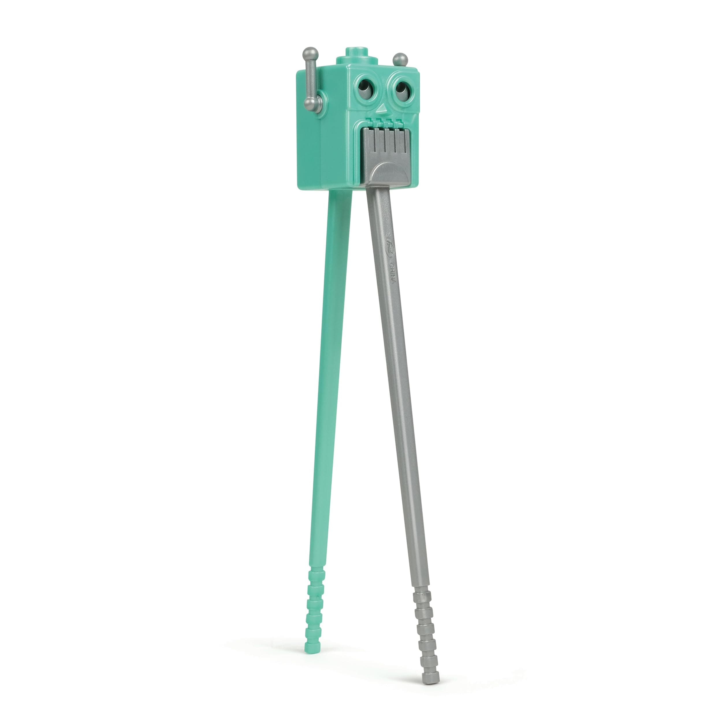 Genuine Fred MUNCHTIME Robot Chopsticks , Picky Eater Solutions , Beginner Kids Reusable Chopsticks , Animated, Interactive Design , Fun Gift for Kids