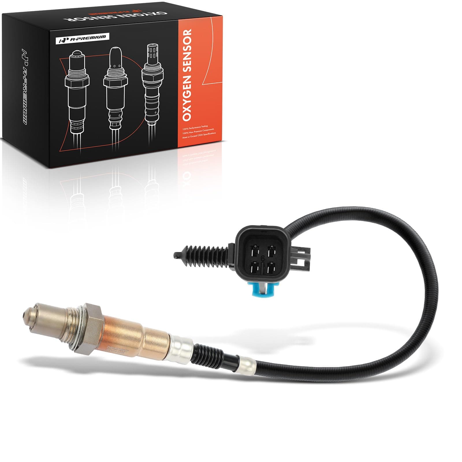 A-Premium O2 Oxygen Sensor Compatible with Cadillac CTS SRX STS 2007-2011 Chevrolet Equinox Pontiac Torrent Suzuki XL-7 3.6L Upstream