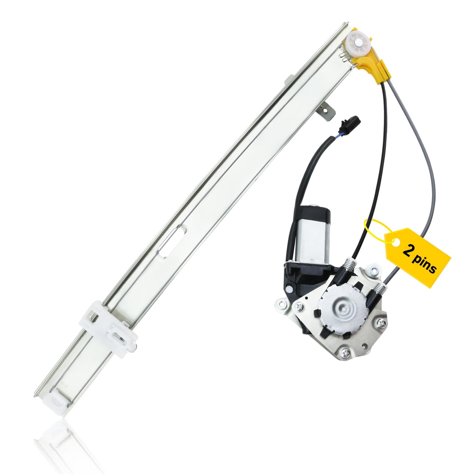 748-568 Rear Right Power Window Regulator with Motor Assembly Compatible with 02-07 Jeep Liberty, 2002 2003 2004 2005 2006 2007 Passenger Side Window Regulator Replaces 55360034AJ, 68059646AB