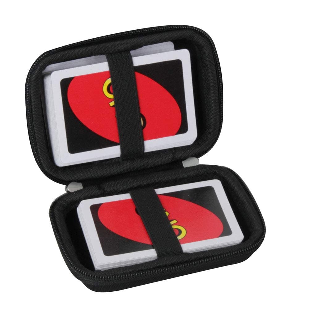 Hermitshell Hard Travel Case for UNO Card Game - Not Including Cards (Black)