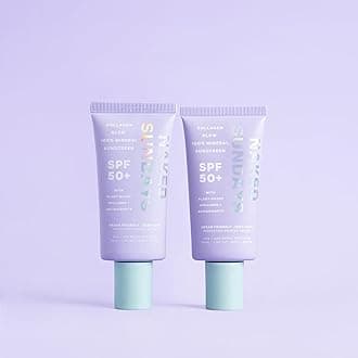 Naked Sundays SPF 50 Mineral Facial Sunscreen, Hydrating SPF with Zinc Oxide, Primer & Sheer Tint for Healthy Glow - 2 pack