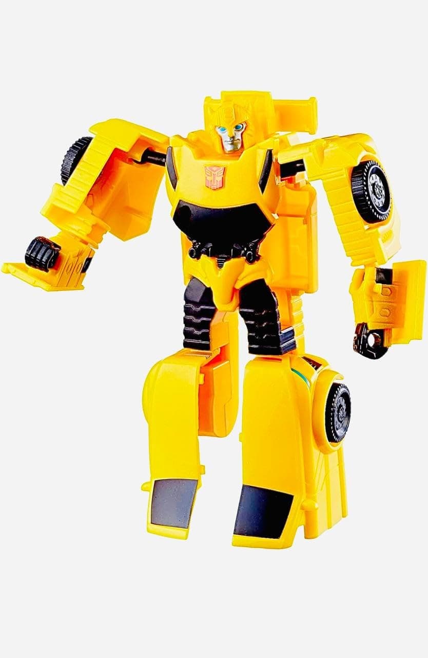 Marwa Authentics Bumblebee, EarthSpark 1-Step Flip Changer Action Figure for Boys and Girls, Robot Toys for Ages 6 and Up