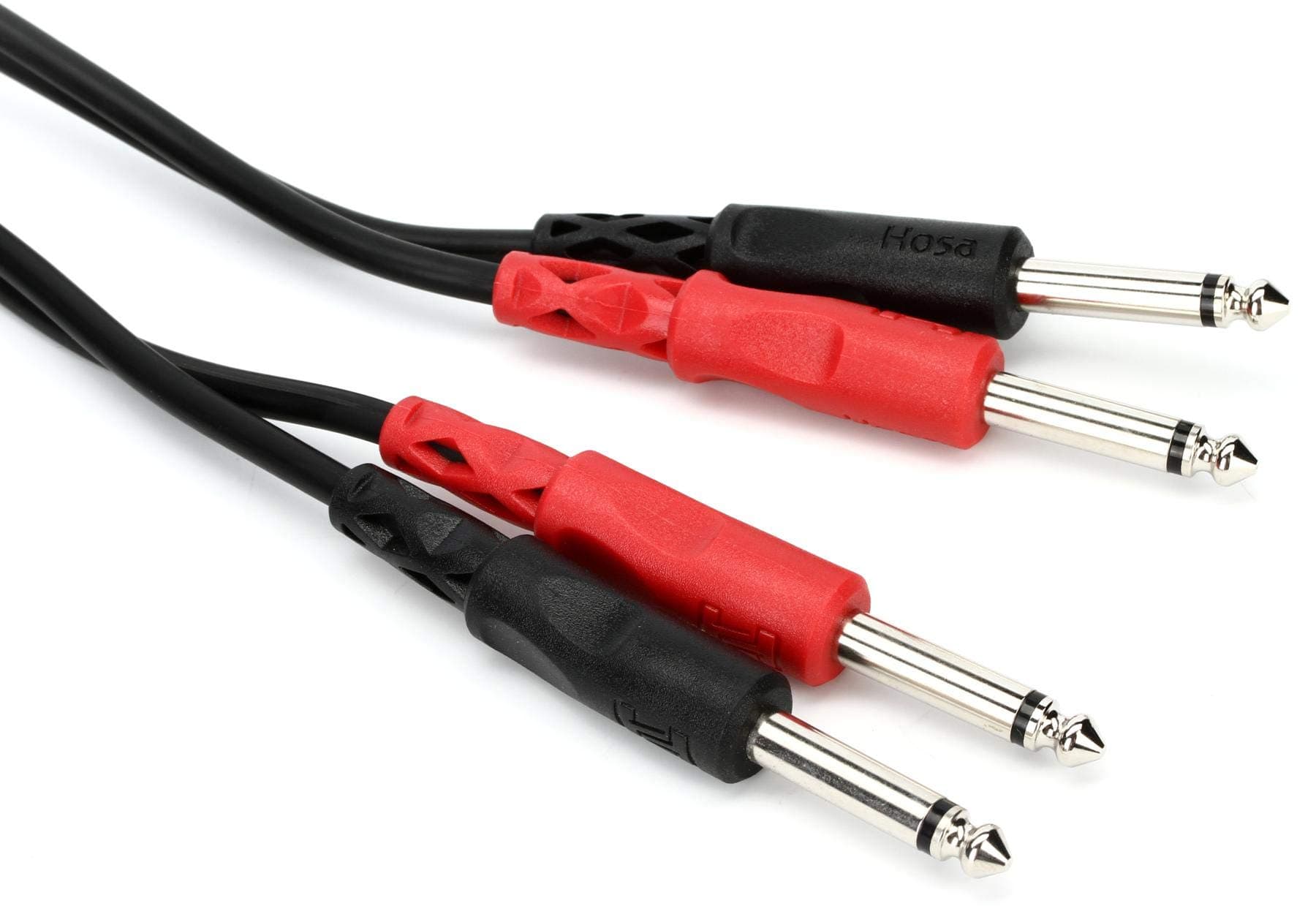 Hosa CPP-206 Stereo Interconnect, Dual 1/4 in TS to Same, 6 m