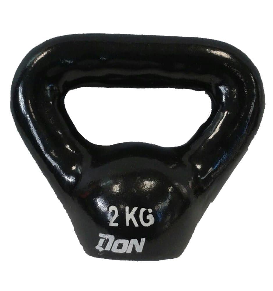 Don New Kettle Bell Cast Iron Black - 2KG